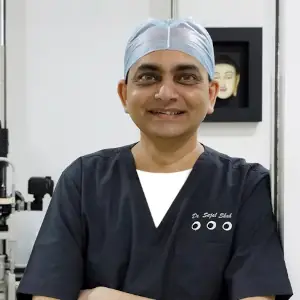 Picture of Dr Sujal Shah, IndiCure's best eye doctor